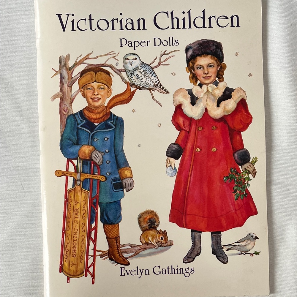 Victorian Children Paper Dolls by Evelyn Gathings
